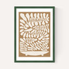 One Hundred Leaved Plant VII Brown