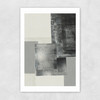Monochrome Blocks I Unframed Print