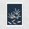 Three Flowers Unframed Print