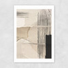 Paper Abstract Unframed Print