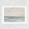 Still Sea Narrow White Frame