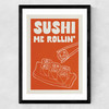 Sushi Me Rollin' Medium Black Frame