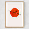 A Sunny Day Medium Oak Frame
