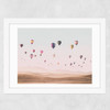 Around the World Wide White Frame