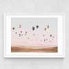 Around the World Medium White Frame