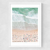 Aerial I Medium White Frame