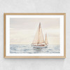 Sailboat Medium Oak Frame