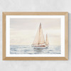 Sailboat Wide Oak Frame