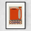 How Do You Take Your Coffee Narrow Black Frame