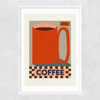 How Do You Take Your Coffee Narrow White Frame