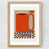 How Do You Take Your Coffee Wide Oak Frame