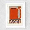 How Do You Take Your Coffee Medium White Frame