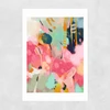 Lune Tombee Sur Terre Unframed Print