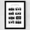 Appareils Photographiques Wide Black Frame