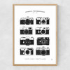 Appareils Photographiques Narrow Oak Frame