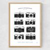 Appareils Photographiques Medium Oak Frame
