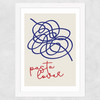 Pasta Lover Wide White Frame