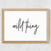 Wild Thing Wide Oak Frame
