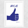 Nice Wide White Frame