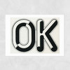 Ok by Land of Lost Content Unframed Print