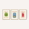 Kitchen Pantry Triptych