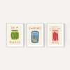 Kitchen Pantry Triptych