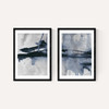 Blue Diptych