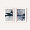 Blue Diptych