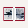 Blue Diptych