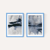 Blue Diptych