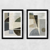 Richmond Diptych Medium Black Frame
