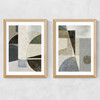Richmond Diptych Medium Oak Frame