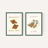 Breakfast Diptych