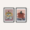 The Hug & Take A Moment Diptych