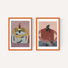 The Hug & Take A Moment Diptych