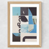 City In Pieces Wide Oak Frame