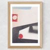 The Paused Game Wide Oak Frame