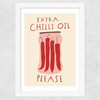 Extra Chilli Oil Wide White Frame