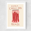 Extra Chilli Oil Medium White Frame