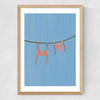 Bikini Washing Line Medium Oak Frame