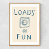 Loads Of Fun Narrow Oak Frame