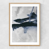 Blue I Narrow Oak Frame