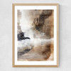 Layers I Medium Oak Frame