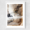 Layers I Medium White Frame