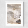 Layers II Medium White Frame