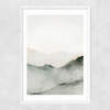Ridge Narrow White Frame