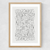 Statement Medium Oak Frame