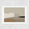 Homeland Narrow White Frame