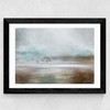 Marsh Birds Wide Black Frame