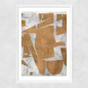 Drift Narrow White Frame